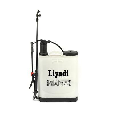 China Factory Sale Factory Selling Hand Agriculture 16L Knapsack PP Backpack Agricultural Manual Plastic Pump Top Garden Sprayer for sale