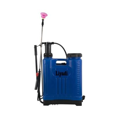 China High quality blue yellow high quality color high quality yellow blue power hand spray machine spray backpack portable agriculture 16L knapsack sprayer for sale