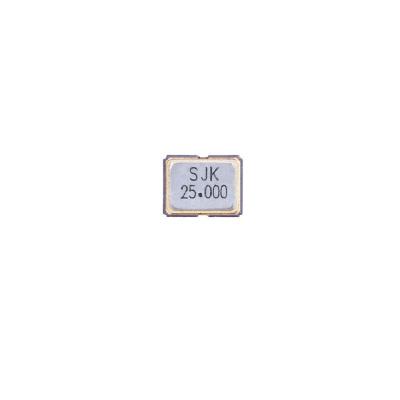 China Passive elektrische Komponenten Soems 25,000 SMD Crystal Oscillator 25MHz 25ppm 3.2x2.5Mm zu verkaufen