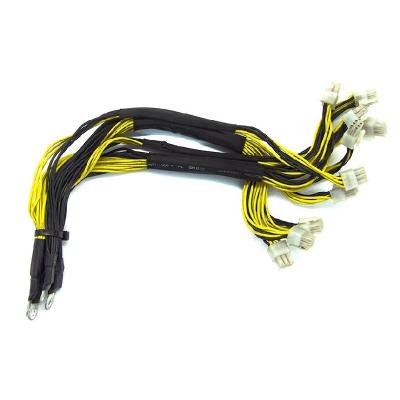 China Voedingac gelijkstroom Machtskoord 6 Speld 10 pci-e Schakelaar 18 AWG voor Bitmain APW3 APW7 Te koop