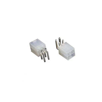 China 5569 4.2mm Rechte hoek Vrouwelijke Kopbal 4 Pin For Motherboard Power Socket Te koop