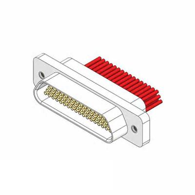 China HUADA J30JD-37ZK Micro Conector Eléctrico Rectangular Pinos de Alta Densidad, MIL-DTL-83513 Equivalente en venta