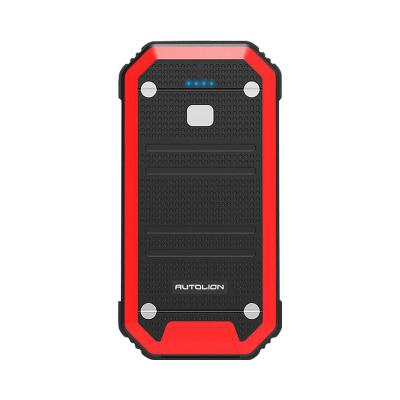 China 600A 16000mah Portable Jump Starter For 12V Vehicles As Emergency Rescue Tool 166*84*25mm for sale