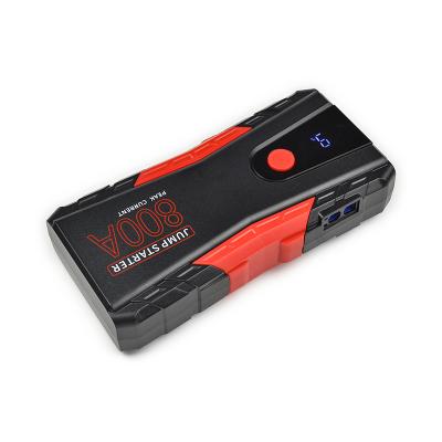 China Recharging for EPS Device High Capacity 16000mAh Car Jump Starter 800A 12V Power Bank Car Battery Booster Portable Charger for sale