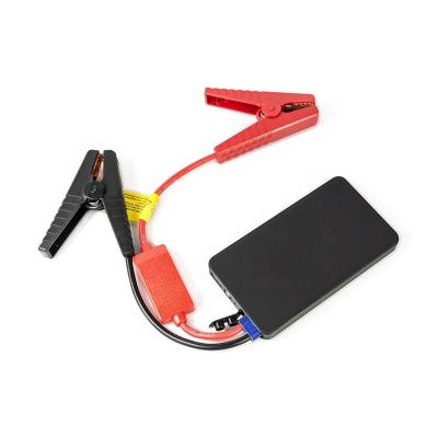 China Auto Power Bank Mini Car Jump Starter 12v Car Battery Charger With Emergency SOS Flashlights 135*76*21mm for sale