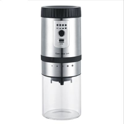 China Mini Stainless Steel Hand Commercial Outdoor Professional Automatic Electric Coffee Grinder for sale