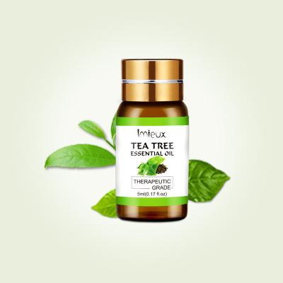 China Skin Revitalizer TOONEW Tea Tree Essential Oil 5ml Single Plant Aromatherapy Oil Soluble Essential Oil for sale