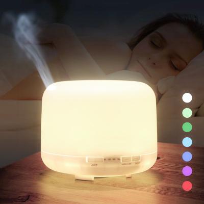 China Household Air Aromatherapy Oil Frame Mist Sprayer Led Electric Diffuser Air Scent 120ml Atomizer Diffuser for sale