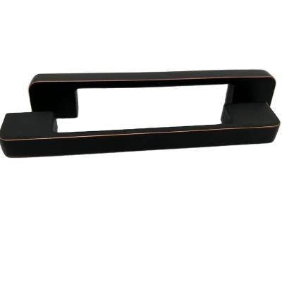 China Unique+customized Professional Manufacture Cheap Black Brass Copper Furniture Handles for sale