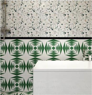 China Ceramic 200*200Foshan Geometric Pattern Decorative Ceramic Wall Floor Moroccan Tiles For Bedroom Kitchen for sale