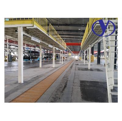 China Automatic Production Line High Efficiency Bus Assembly Line for sale