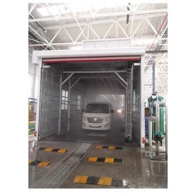 China Ensure Wave Side Panels Shower Testing Medium Free Testing Equipment Car For Factory for sale