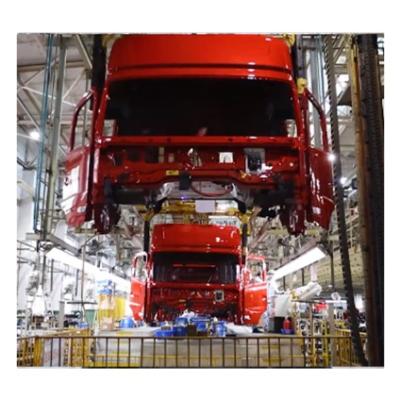 China Fire Resistant Truck Production Line Project Manufacturing Assembly Line Factory for sale