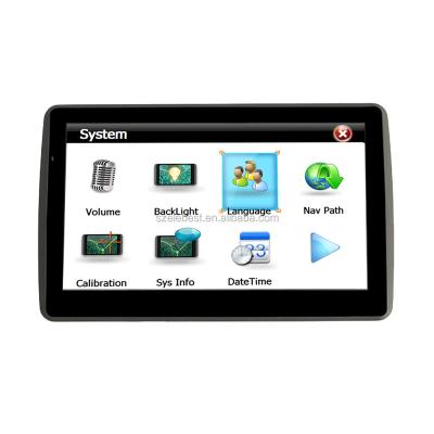 China Automotive GPS Navigation OEM GPS 7 Inch Car GPS Navigator M9X Wink 6.0 SAT Nav System 256M ROM 8GB RAM 8GB for sale