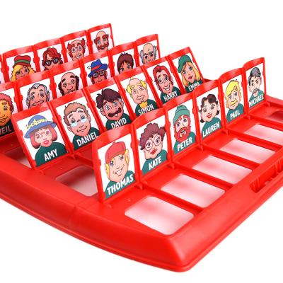 China Guess Character Logic Pattern Puzzle Children's Puzzle Board Game Parent-child Interaction Card Early Childhood Two-Person Educat Ccwss for sale