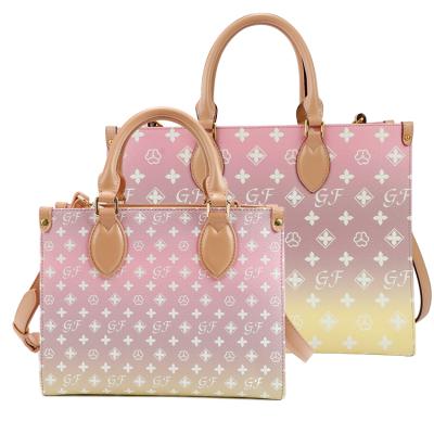 China China Guangzhou wholesale women handbags waterproof handbag supplier set fashion trend women ladies PU leather bag for sale