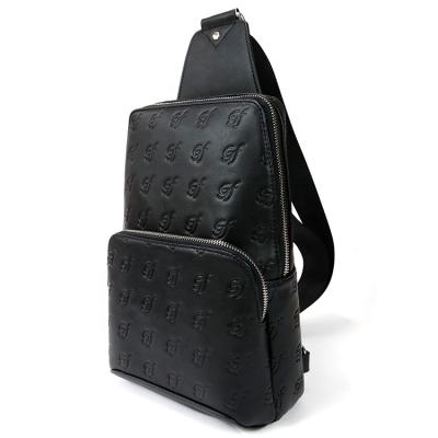 China Ourtdoor Sports Custom Leather Pack Men's New Design Sling Shoulder Bag Print Chest Bag Pussy Bag Cross Bag for sale