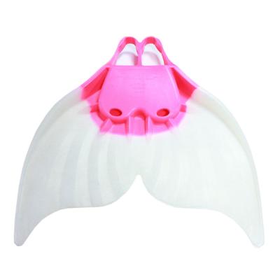 China Hot selling silicone mermaid full tail for swim fin swimming silicone monofin for kids and adult for sale