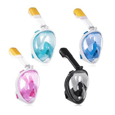 China 180 Wide Vision Quality Assurance New Design Underwater Diving Mask Snorkels With Mount for sale