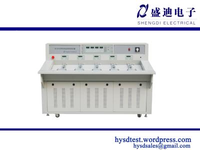 China HS6103C Horizontal(Front Load) Single Phase Static Meter Test Bench(1 loop,5 Position) for sale