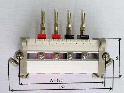 China Aluminium meter wiring device(quick connector),Single-Phase,4 Pins,RED-BLACK, Max.120A. for sale