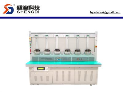 China 1 and 3 phase KWh meter test bench 6 position Accuracy class 0.05%, 57.7-460 Voltage 0-100 A current  45-65 Hz for sale