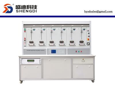 China Posición de la prueba Bench-6 del metro de la energía la monofásico de HS-6103F, 0,05% exactitudes, salida actual 0~100A en venta