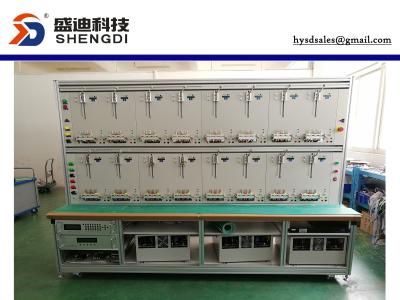 China HS-6303E Three Phase Meter Test Bench-16 seats，0.05% accuracy class,0.1~120A current output for sale