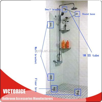 China To Fix Glass Bracket Glass Wall Mounted For Shower Room for sale