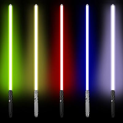 China RC car metal laser sword star battle lightsaber force sound effect remote control seven-color RGB luminous sword sound and toy light props for sale