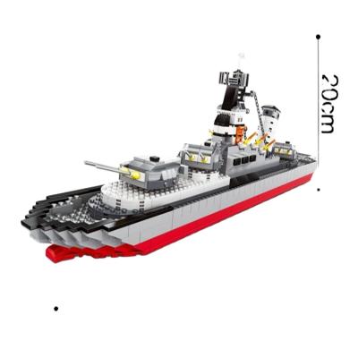 China Shengnan 5660 Battleship Building Block Intelligent Educational Model Set For Sale Simulation Models for sale