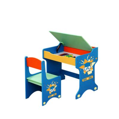 China MDF+Pinewood New Design Kids Wooden Cheap Kids Table And Chairs for sale