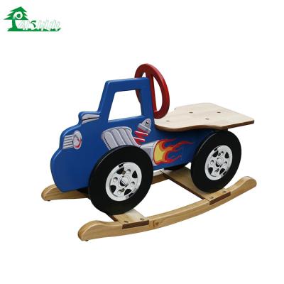 China Wholesale China Kids Toy Wooden Cheap Kids Safety Eco-friendly Rocking Horse for sale