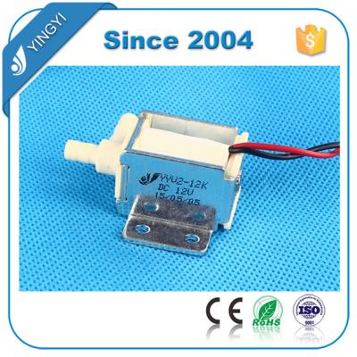 China 6V 9V 12V 24V DC Small Normally Closed Mini Coffee Machine Electric Exhaust Water Valve for sale