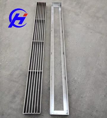 China Industrial Storm Drainage Trench Cover Welded Steel Gratings for sale