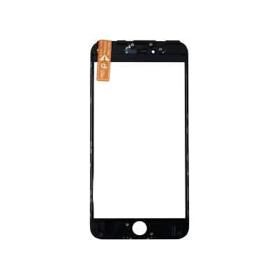 China Original KULI Quality 3 in 1 OCA Front Glass Frame With Mesh Fix For iPhone 6P 6SP Display Screen Replacement For IPhone 6P 6SP for sale