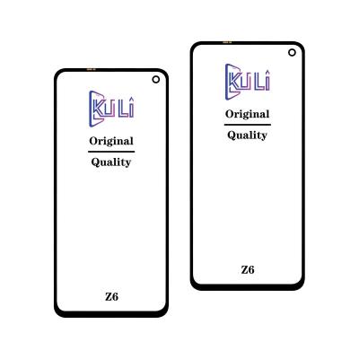 China Hot Products KULI For Vivo Z Series V Series Broken Screen Fix Phone 2 In 1 Outer Touch Screen Panel Glass With Oca Glue for sale