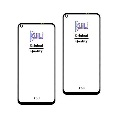 China KULI Wholesale For Vivo Y Series X Series Broken Screen High Quality 2 Fix Phone Screen in 1 Front Touch Screen Glass With Oca for sale