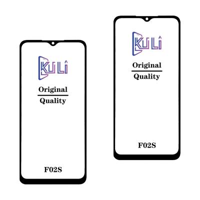 China KULI Wholesale For Samsung F02S F12 F22 F52 F62 Fix Phone Screen Broken Screen Repairing And Refurbish 2 In 1flat Front Outer Glass With Oca for sale