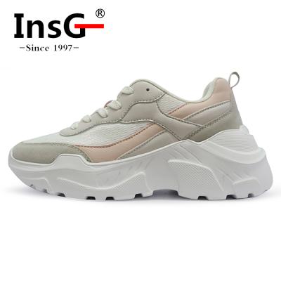 China New Style OEM Fashion Breathable Custom Made Sneakers Women's Comfortable InsG Sport Running Shoes Wholesale for sale