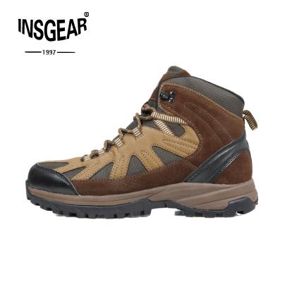 China Waterproof Outdoor Hiking Boots InsG Waterproof Durable High Top Trekking And Walking Shoes for sale