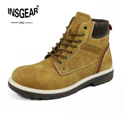 China InsG Safety Boots Wholesale High Quality Flat Working Shoes For Men for sale