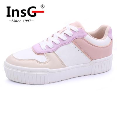 China Newest 2022SS Jinjiang Style Anti-slippery City Factory Casual Shoes Fashionable Walking Women Shape Sneakers for sale