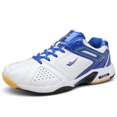 China Men Women Training Sports Shock Absorbing Damping Shoes Scratching Wearable Non Slip Sneakers Professional Badminton Shoes for sale