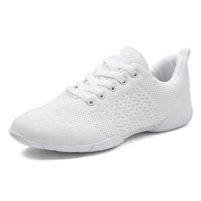 China White Fashion Dance Cheer \ Wholesale Retail Comfortable \ Durable Training Shoes Light Weight For Mens Womens Teenage Girl for sale