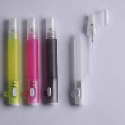 China Factory direct clean liquid pen sprayer for perfume sample pp pocket mini hand sanitizer atomizer alcohol spray plastic bottle for sale