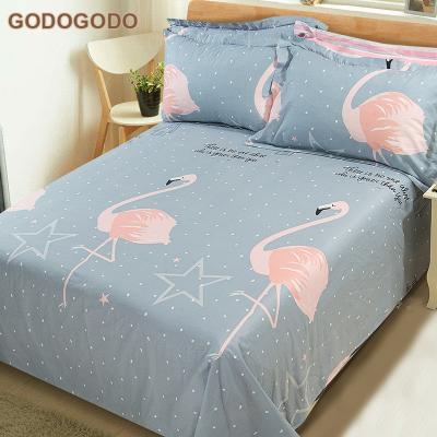 China Soft and eco-friendly 100% high quality cotton printed kids bedding set printing kids bed sheet for sale