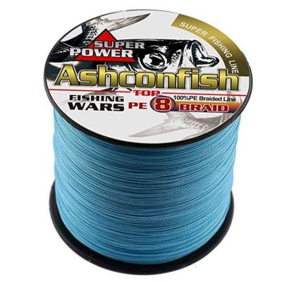 China Factory Wholesale High Tensile 4 8 9 16 Braid Fishing Lines OEM 300 PE Braided Fishing Line 500 2000meter for sale