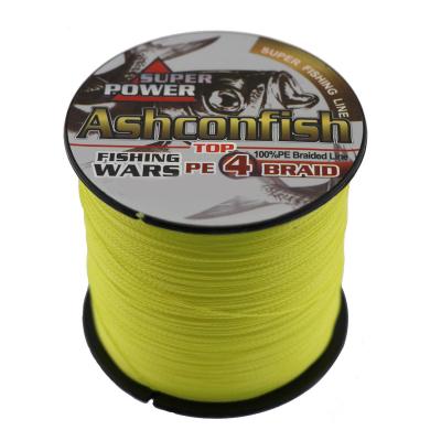 China Top Abrasion Resistance Hot Sales 4 Racks 100m Japan Multifilament 100lb Pe Braided Fishing Line Strong for sale