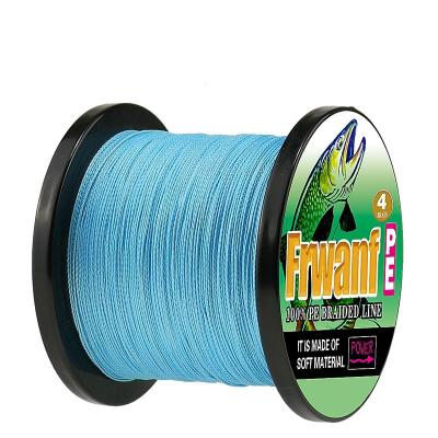 China 100M -3000M Ultra-Casting Strong 6-40LBS Float Marker Wholesale Price 4 Strands PE High Strength Fishing Line for sale